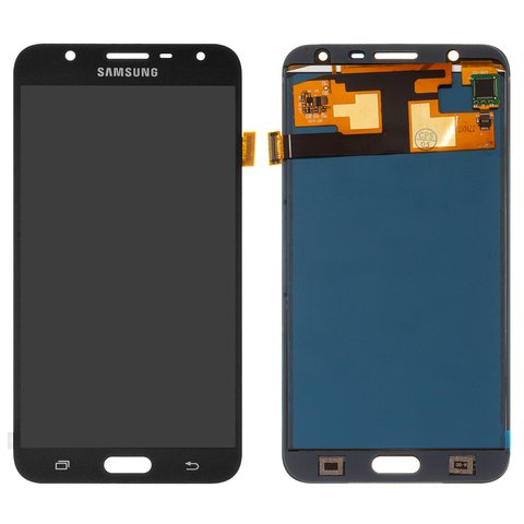 Дисплей для Samsung J701 Galaxy J7 Neo, чорний, без регулювання яскравості, без рамки, Сopy, TFT 