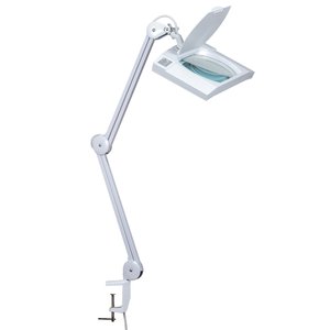 Настольная увеличительная линза Bourya 8069LED A, 5 диоптрий