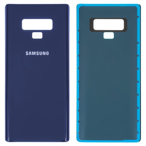 Задня панель корпуса для Samsung N960 Galaxy Note 9, синя, ocean blue