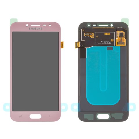 Дисплей для Samsung J250 Galaxy J2 2018 , J250 Galaxy J2 Pro 2018 , рожевий, без рамки, Original PRC , original glass
