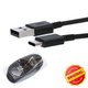 USB кабель Samsung, USB тип-C, USB тип-A, 80 см, чорний, Original, #GH39-02002A