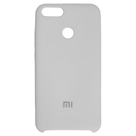Чехол для Xiaomi Mi 5X, Mi A1, белый, Original Soft Case, силикон, white 09 , MDG2, MDI2, MDE2