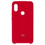 Чохол для Xiaomi Redmi Note 6 Pro, червоний, Original Soft Case, силікон, red (14), M1806E7TG, M1806E7TH, M1806E7TI