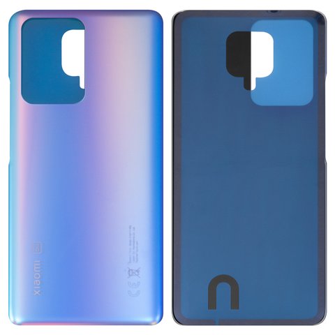 Задняя панель корпуса для Xiaomi 11T, голубая, 21081111RG, celestial blue