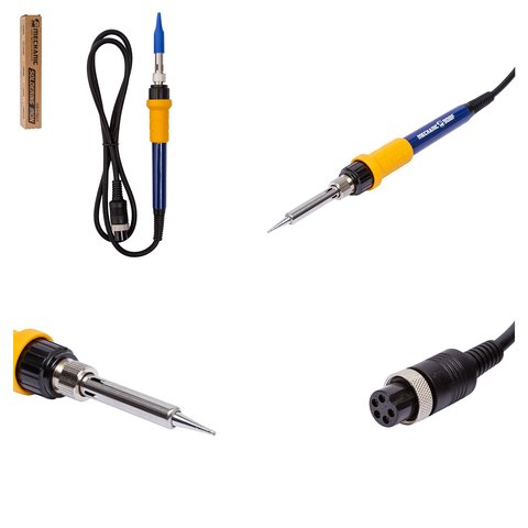 Запасной паяльник Mechanic HK 908F, 60 Вт, 5 pin, HK 936D+