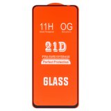 Защитное стекло для Xiaomi Poco M6 Pro 5G, Redmi 12, совместимо с чехлом, Full Glue, (без упаковки), черный