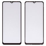 Скло корпуса для Xiaomi Poco C55, Redmi 11A, Redmi 12C, з ОСА-плівкою, чорне