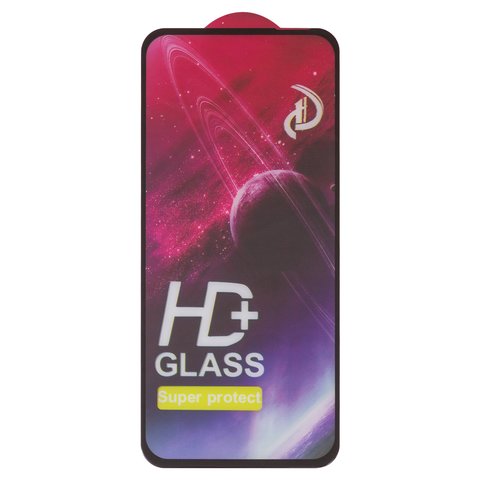 Защитное стекло All Spares для Infinix Hot 50i X6531 , Smart 9 X6532 , совместимо с чехлом, Full Glue, черный, cлой клея нанесен по всей поверхности