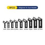 Насадка термофена Mechanic 861 Diagonal, изогнутая, 9in1, 4mm/5mm/6mm/6.4mm/8mm/8.4mm/10mm/12mm/12.7mm