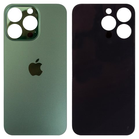 Задня панель корпуса для iPhone 13 Pro, зелена, не потрібно знімати скло камери, Original PRC , alpine Green, big hole