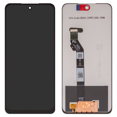 Дисплей для Motorola Moto E15, Moto G05, Moto G15, черный, без рамки, High Copy, 1540484161