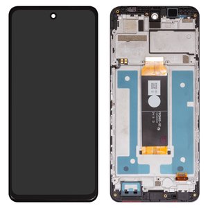 Дисплей для HMD Pulse Pro, черный, с рамкой, High Copy, FPC6615 5C