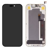 Дисплей для iPhone 17 Pro, черный, с рамкой, High Copy, (OLED), GX OEM hard