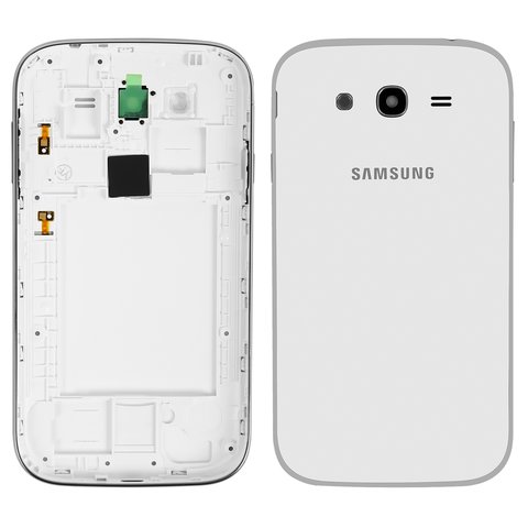 Carcasa puede usarse con Samsung I9060 Galaxy Grand Neo, blanco