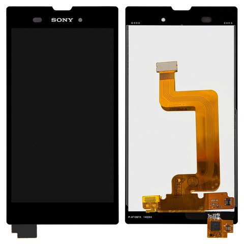 Pantalla LCD puede usarse con Sony D5102 Xperia T3, D5103 Xperia T3, D5106 Xperia T3, negro, sin marco