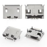 Conector de carga puede usarse con Asus MeMO Pad HD7 ME173X (K00B), 5 pin, micro USB tipo-B
