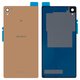 Housing Back Cover compatible with Sony D6603 Xperia Z3, D6633 Xperia Z3 DS, D6643 Xperia Z3, D6653 Xperia Z3, (golden, copper)