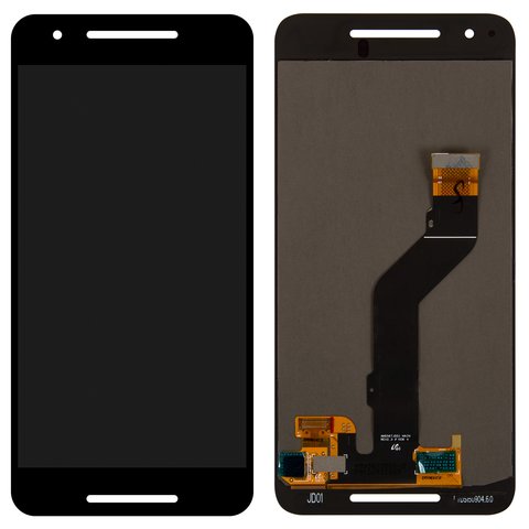Pantalla LCD puede usarse con Huawei Nexus 6P, negro, sin marco, original vidrio reemplazado , NIN A22 NIN A2