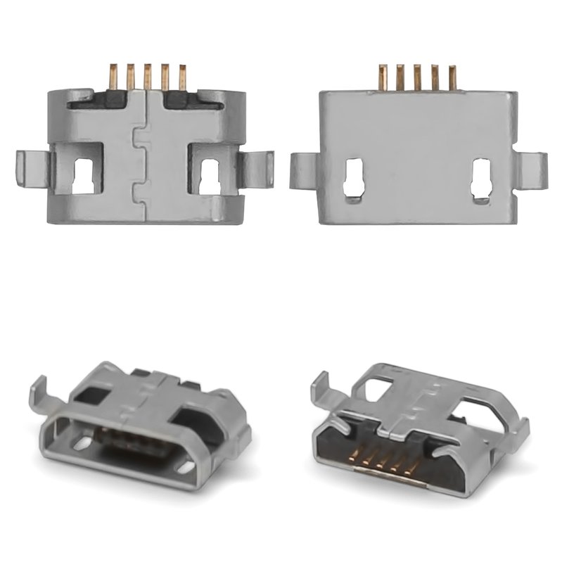 Conector De Carga Puede Usarse Con Celulares Pin Tipo Micro Usb