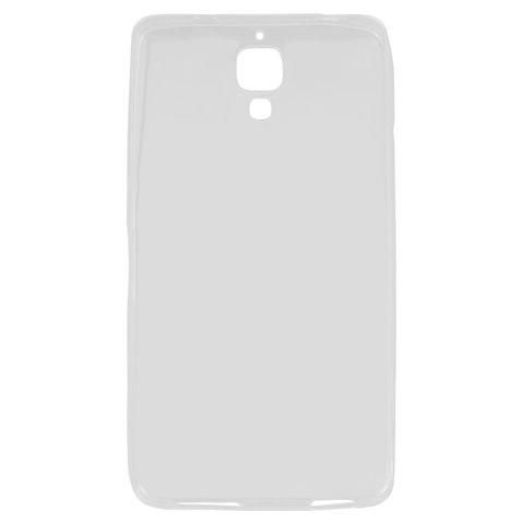 Чехол для Xiaomi Mi 4, бесцветный, прозрачный, силикон, 2014215