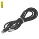 USB кабель Hoco X29, USB тип-C, USB тип-A, 100 см, 2 A, черный, #6957531089766