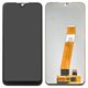 LCD compatible with Samsung A015 Galaxy A01, A015F Galaxy A01, (black, without frame, Original (PRC), with narrow connector, original glass)