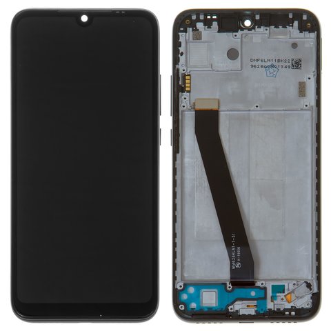 Pantalla LCD puede usarse con Xiaomi Redmi 7, negro, con marco, High Copy, M1810F6LG, M1810F6LH, M1810F6LI