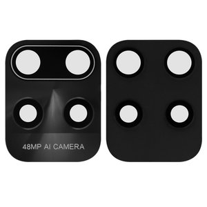 Camera Lens compatible with Xiaomi Redmi 10X 5G, black 