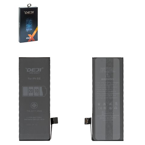 Batería Deji puede usarse con Apple iPhone SE, Li ion, 3.82 V, 2010 mAh, original IC