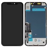 Дисплей для iPhone 11, черный, с рамкой, AAA, (TFT), GX
