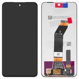 Дисплей для Xiaomi Redmi 10 (2021), Redmi 10 (2022), черный, без рамки, Оригинал (переклеено стекло)