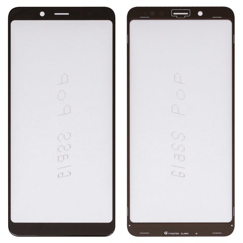 Vidrio de carcasa G+OCA PRO puede usarse con Xiaomi Redmi Note 5, Redmi Note 5 Pro, con película OCA, negro
