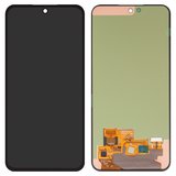 Pantalla LCD puede usarse con Samsung A356 Galaxy A35 5G, A556 Galaxy A55, M356 Galaxy M35, negro, sin marco, original (vidrio reemplazado)