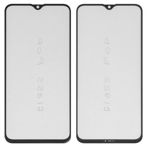 Housing Glass G+OCA PRO compatible with Realme X2, XT; Oppo K5, Reno Z, with OCA film, black 