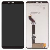 Pantalla LCD puede usarse con Nokia 3.1 Plus, negro, sin marco, original (vidrio reemplazado), (TA1113 / TA-1117 / TA-1125)