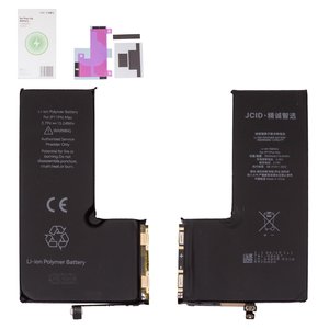 Battery JCID compatible with Apple iPhone 11 Pro Max, Li Polymer, 3.79 V, 3969 mAh, without error "Unknown Part", with built in flat cable, no Pop Up 