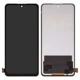 LCD compatible with Xiaomi Redmi Note 14 4G, (black, without frame, Copy, (TFT), 161.5mm, 24117RN76E, EU version)