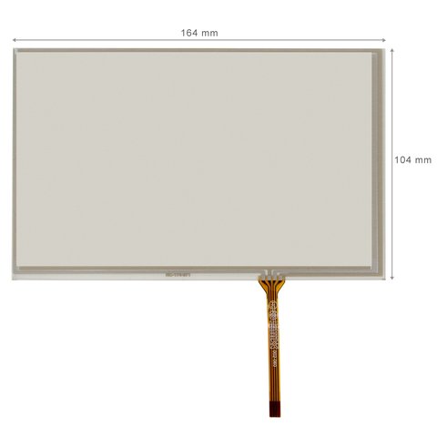 7.2"  Flexible Touch Screen Panel