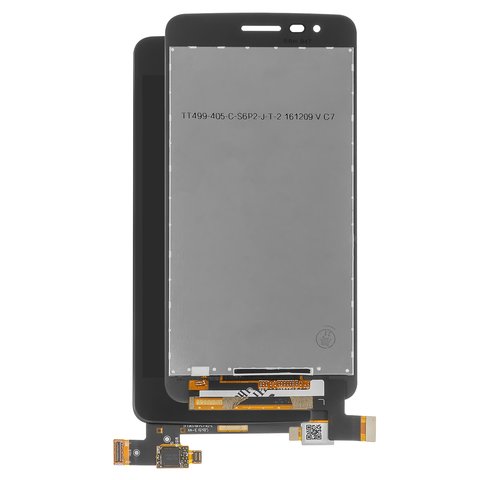 LCD compatible with LG K8 2017  X240 Dual Sim, black, without frame, Original PRC , 20 pin 