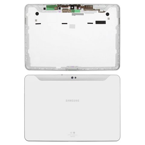 Housing compatible with Samsung P7510 Galaxy Tab, white, version Wi Fi  
