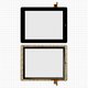 Touchscreen compatible with China-Tablet PC 8"; Prestigio MultiPad 2 Ultra Duo 8.0 3G (PMP7280C3G), (black, 153 mm, 9 pin, 200 mm, capacitive, 8") #PB80DR8357/080088-01A-V2