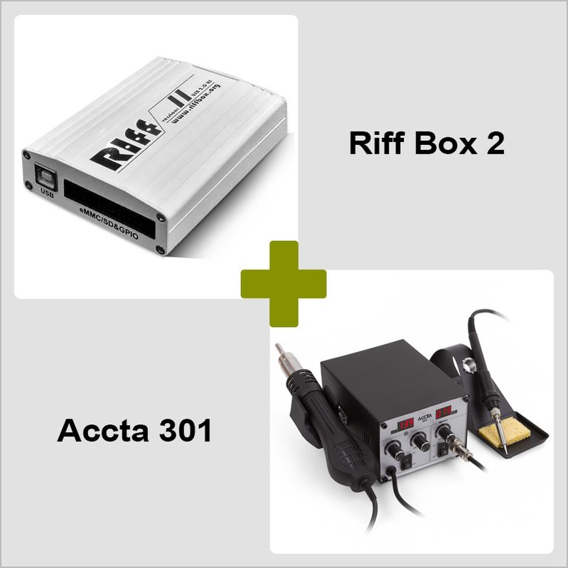 RIFF Box 2 + Accta 301 (220V) - GsmServer