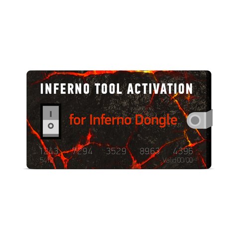 Inferno Tool 2 Years Activation for Inferno Dongle