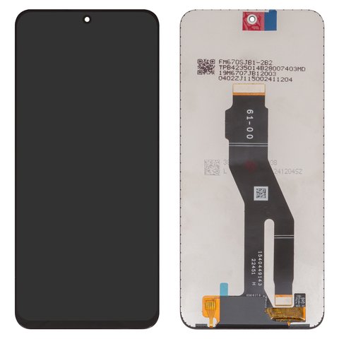 LCD compatible with Huawei Honor 90 Lite, Honor X8a, black, without frame, Original PRC , CRT LX1, CRT LX2, CRT LX3, CRT NX1