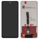 LCD compatible with Huawei Honor 10X Lite, P Smart (2021), Y7a, (black, without frame, FLYCDI, PPA-LX2)