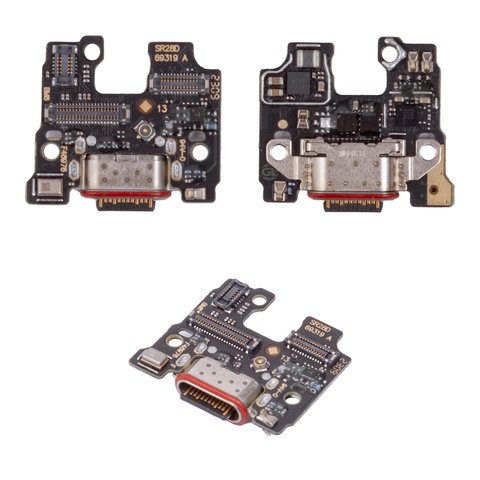 Flat Cable compatible with Motorola Edge 40, charge connector, with microphone, High Copy, charging board 