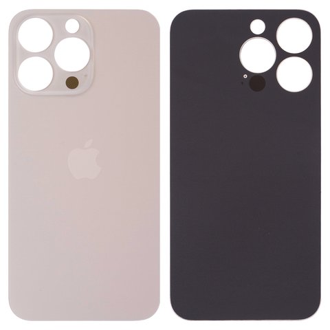 Задняя панель корпуса для iPhone 13 Pro, золотистая, не нужно снимать стекло камеры, Original PRC , Gold, big hole