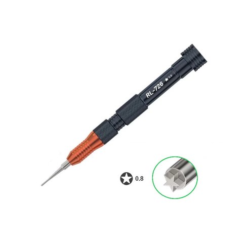 Star Screwdriver RELIFE RL 726 3D *0.8, Pentalobe 