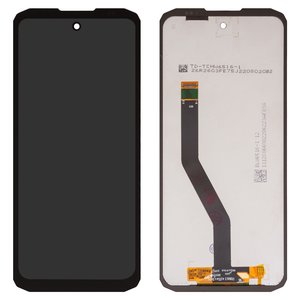 LCD compatible with Doogee Fire 6, Fire 6 Power, black, without frame, High Copy, FPC QCGM656IKF0012G V01 