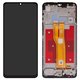 LCD compatible with Samsung A075 Galaxy A07 4G, (black, with frame, Original (PRC))